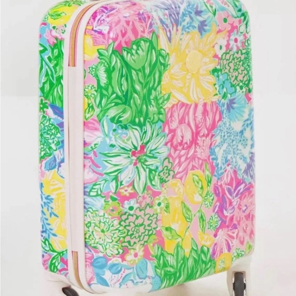 New Lilly Pulitzer Luggage Set Floral Luggage Set with Accessories for Travel - Picture 5 of 12